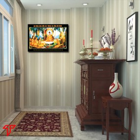 Tranh phật giáo phật thích ca mâu ni